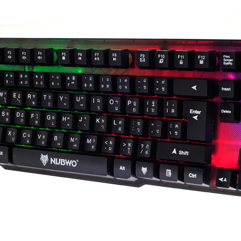 COMBO SET NUBWO NKM300 INFAREZ BLACK