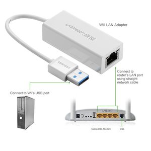 Converter USB 3.0 TO LAN UGREEN (20255)