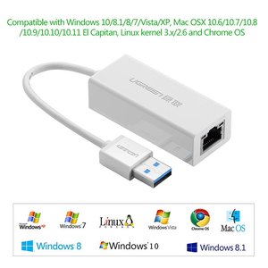 Converter USB 3.0 TO LAN UGREEN (20255)