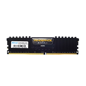 RAM DDR4(2666) 8GB CORSAIR VENGEANCE LPX BLACK (CMK8GX4M1A2666C16)