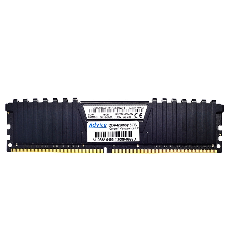 RAM DDR4(2666) 16GB CORSAIR VENGEANCE LPX BLACK (CMK16GX4M1A2666C16)