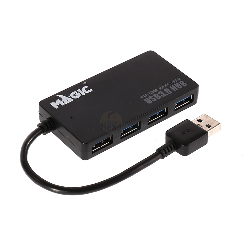 4 Port USB HUB v3.0 MAGIC TECH MT310 (Black)