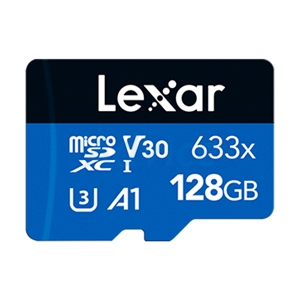 128GB Micro SD Card LEXAR 633X (100MB)