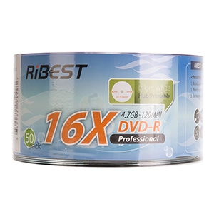 DVD-R RIBEST (50/Pack) Printable