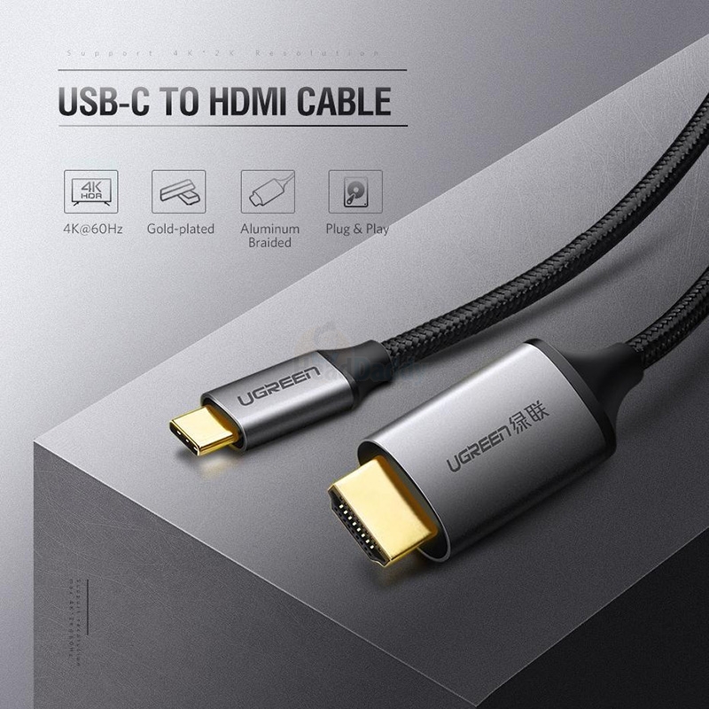 Cable Type-C TO HDMI M/M (1.5M) UGREEN 50570