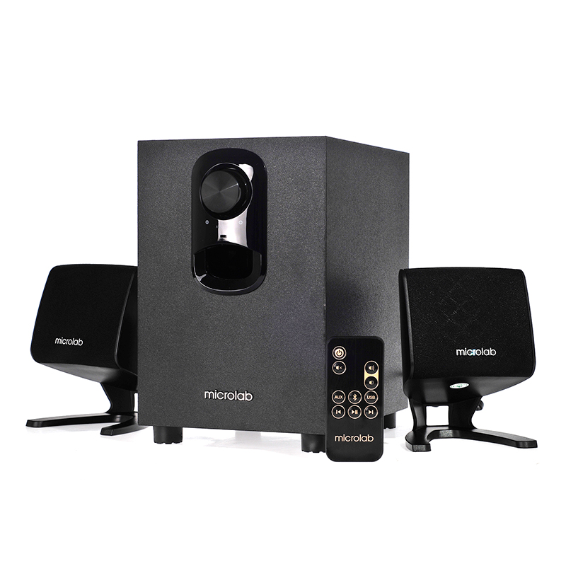 ลำโพง MICROLAB (M-108BT) BLUETOOTH BLACK