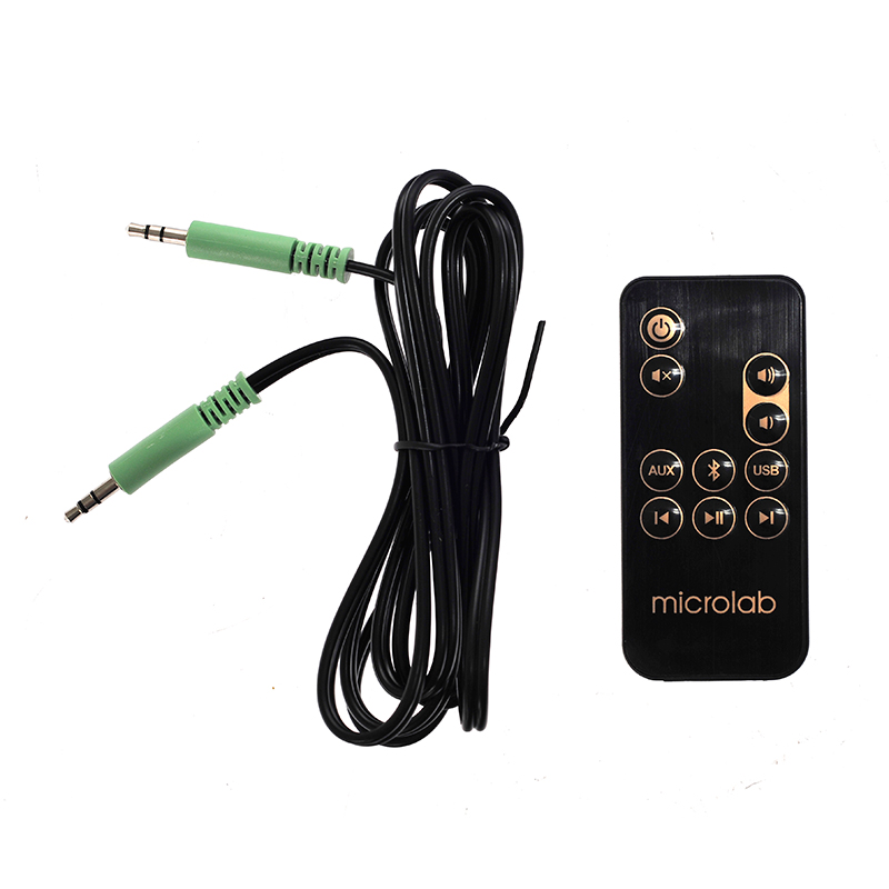 ลำโพง MICROLAB (M-108BT) BLUETOOTH BLACK