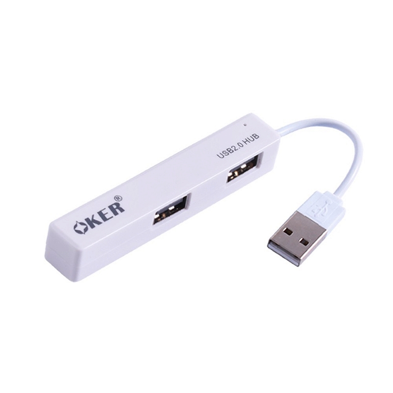4 Port USB HUB v2.0 OKER H408 (คละสี)