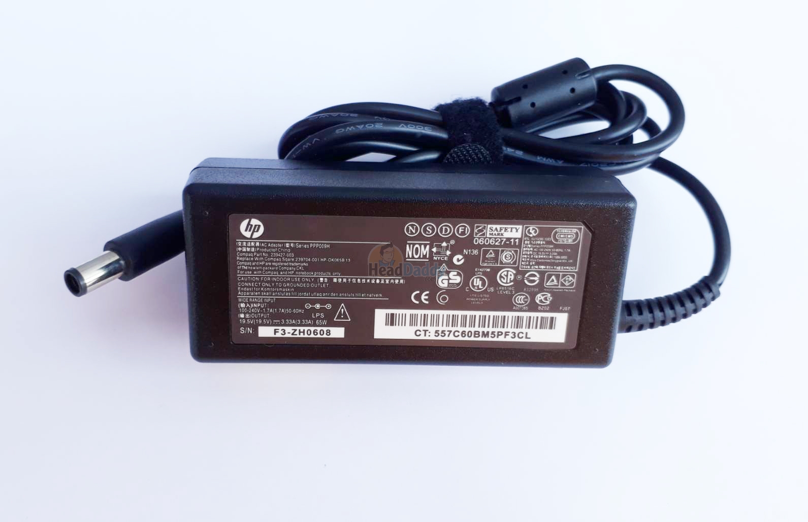 Adapter NB HP (C, 7.4*5.0mm) 19.5V (65W) 3.33A 'POWERMAX'