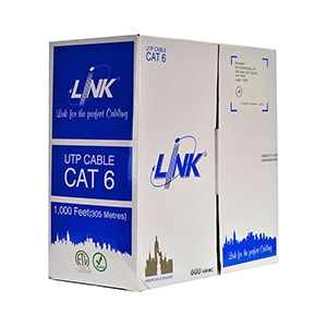 CAT6 UTP Cable (305m/Box) LINK (US-9116LSZH)