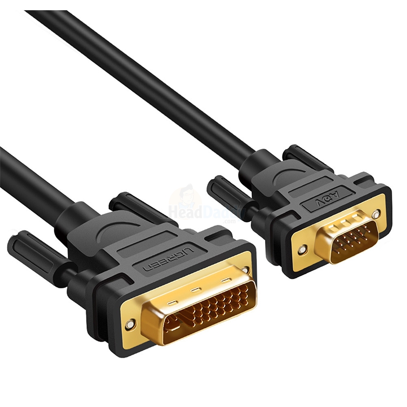 Cable Display DVI 24+5 TO VGA (1.5M) UGREEN 11617