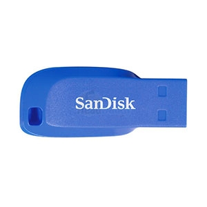 32GB Flash Drive SANDISK Cruzer Blade (SDCZ50C) Blue