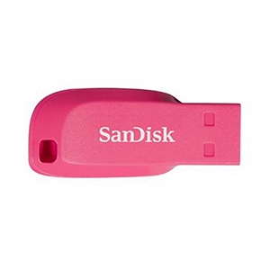 32GB Flash Drive SANDISK Cruzer Blade (SDCZ50C) Pink
