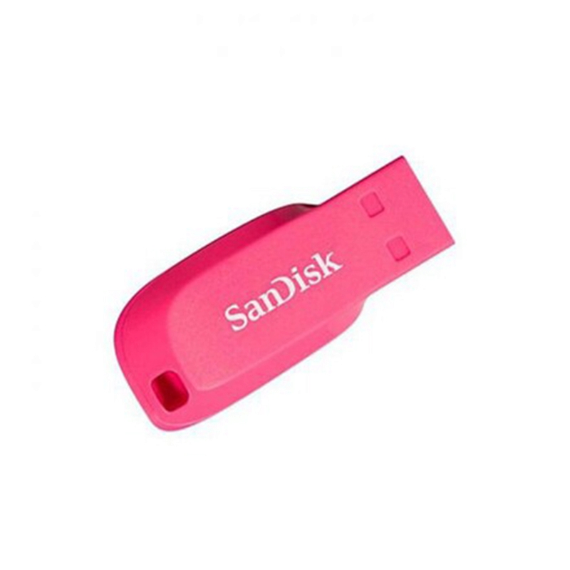 32GB Flash Drive SANDISK CRUZER BLADE (SDCZ50C) Pink