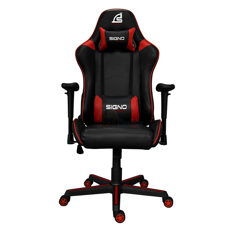 CHAIR SIGNO GC-202BR BAROCK (BLACK/RED)