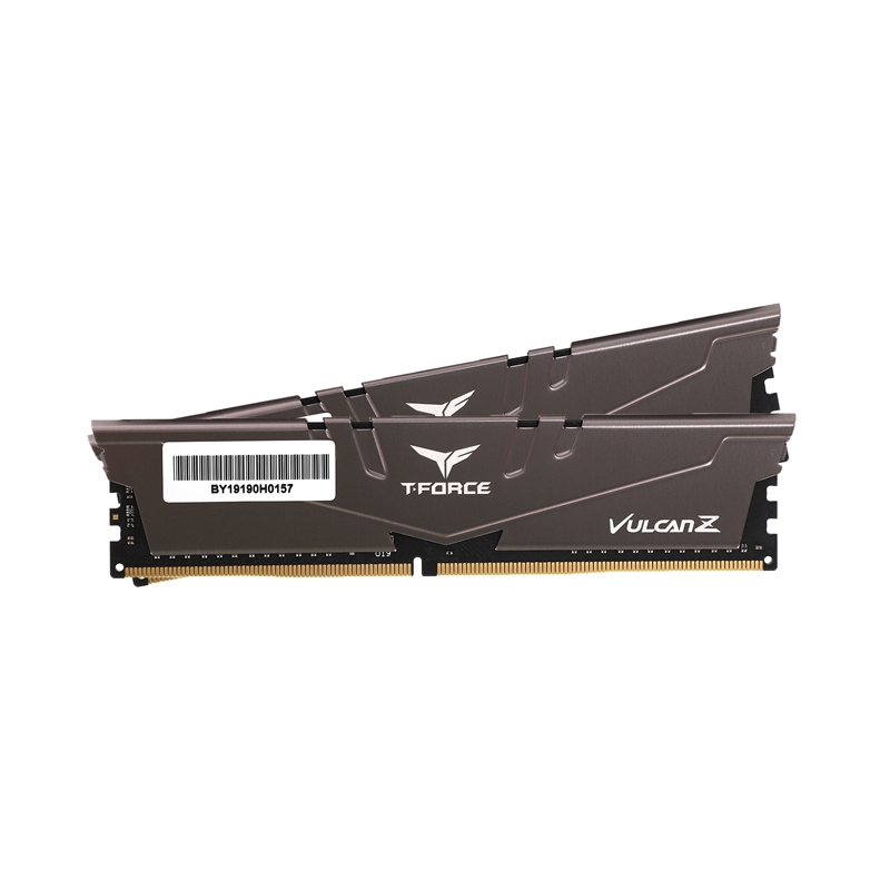 RAM DDR4(2666) 16GB (8GBX2)TEAM VULCAN Z GRAY
