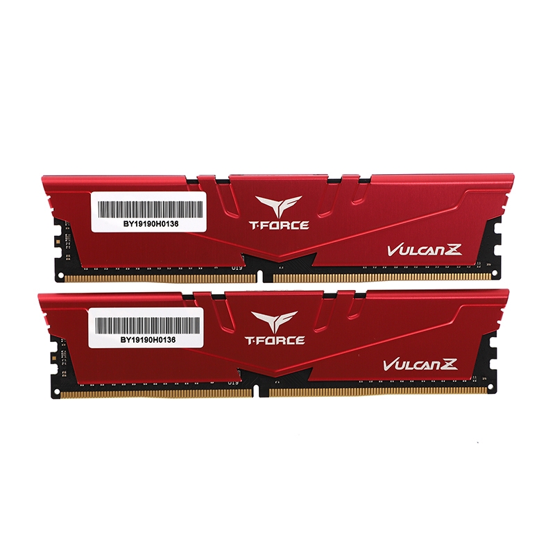 RAM DDR4(2666) 16GB (8GBX2)TEAM VULCAN Z RED