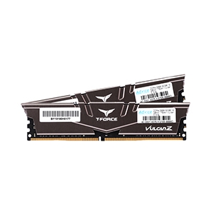 RAM DDR4(2666) 32GB (16GBX2) TEAM VULCAN Z GRAY (TLZGD432G2666HC18HDC01)