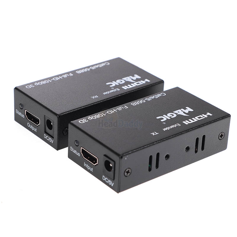 Converter HDMI Extender 60M By UTP CAT5e MAGICTECH