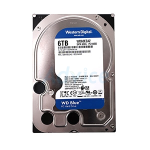 6 TB HDD WD BLUE (5400RPM, 256MB, SATA-3, WD60EZAZ)