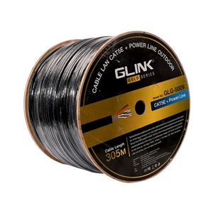 CAT5E UTP Cable (305m./Box) GLINK (GLG-5009) Outdoor Power Wire