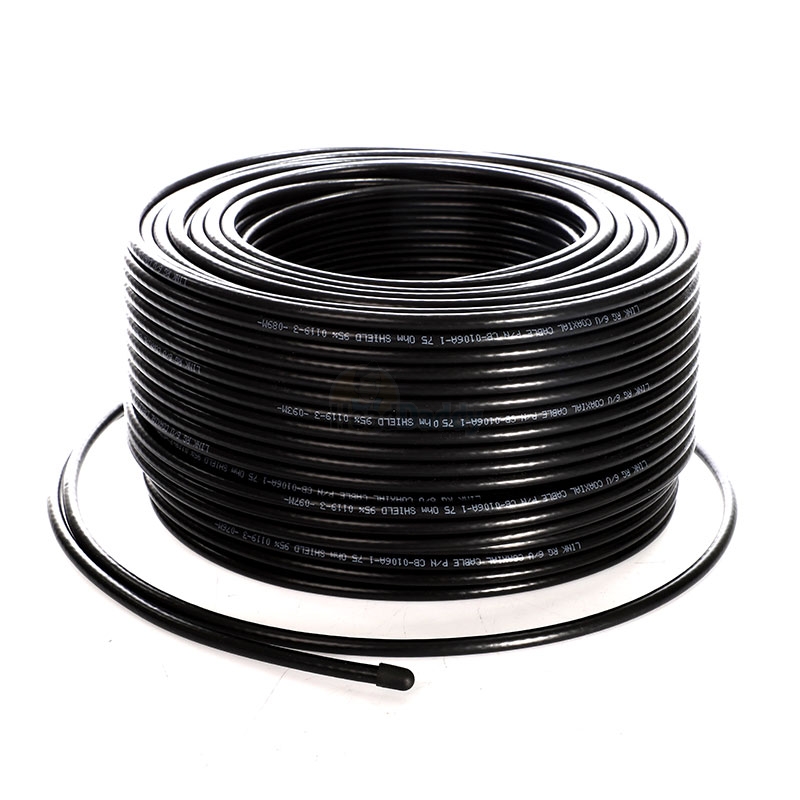 Cable 100M RG6/168 Link#CB-0106A-1 (Black)