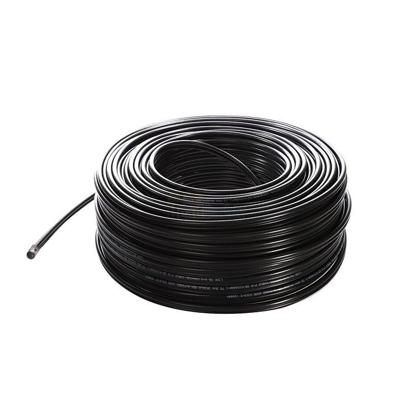 Cable 100M RG6/168 Link Power Line#CB-0106AWA-1 (Black)
