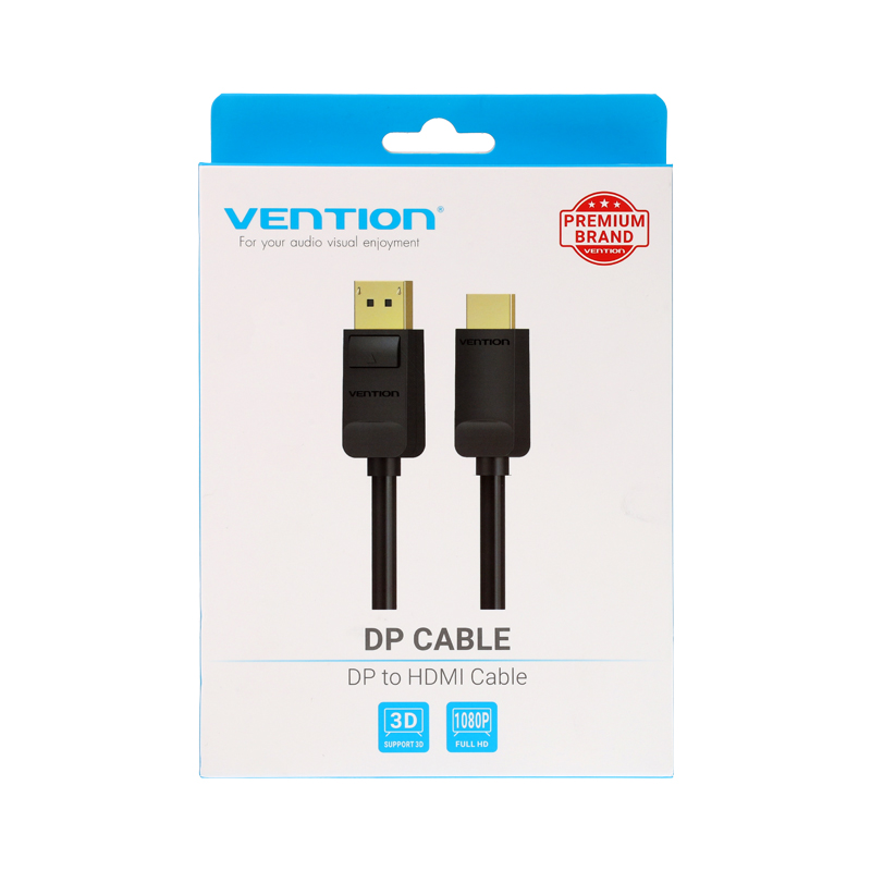 Cable DisplayPort TO HDMI (3M) VENTION HADBI