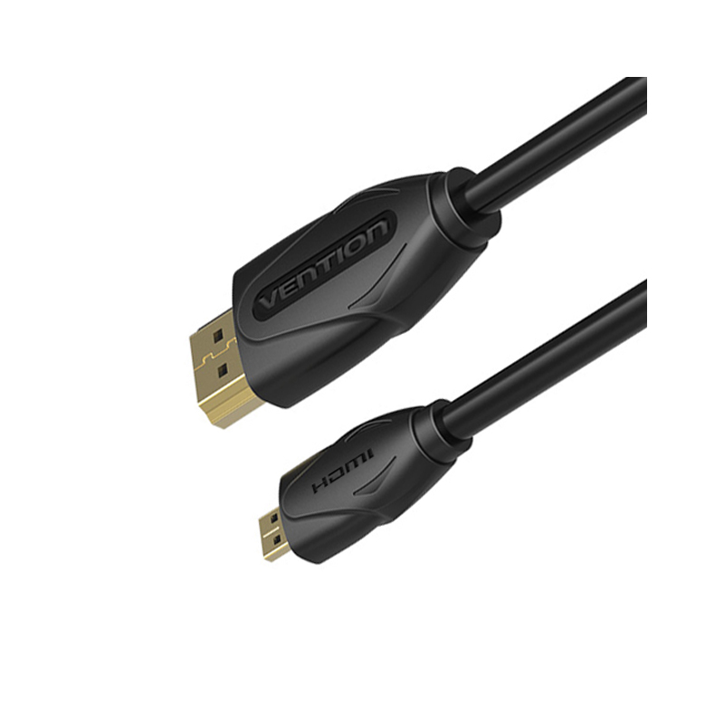 Cable Micro HDMI TO HDMI 4K (V.2.0) M/M (2M) VENTION VAA-D03-B200