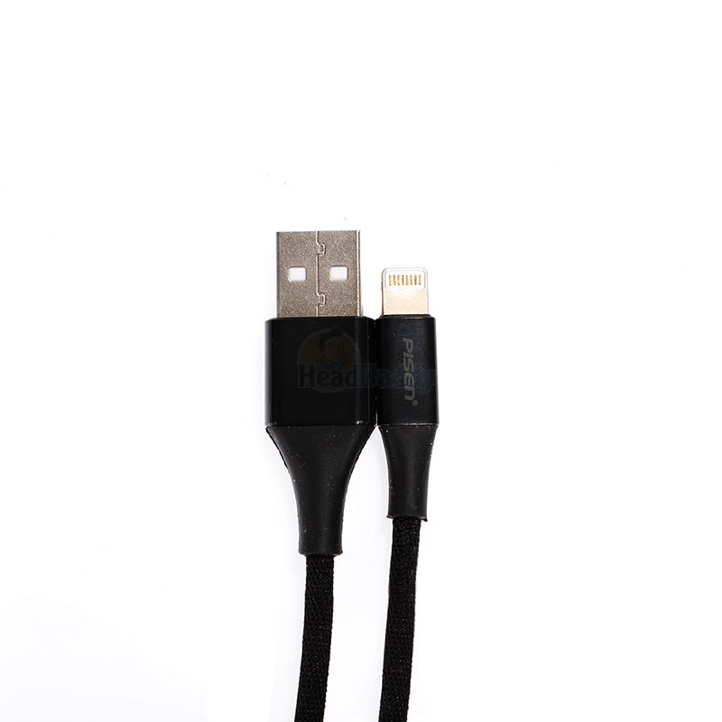 1.2M Cable USB To IPHONE PISEN (AL17-1200) Black