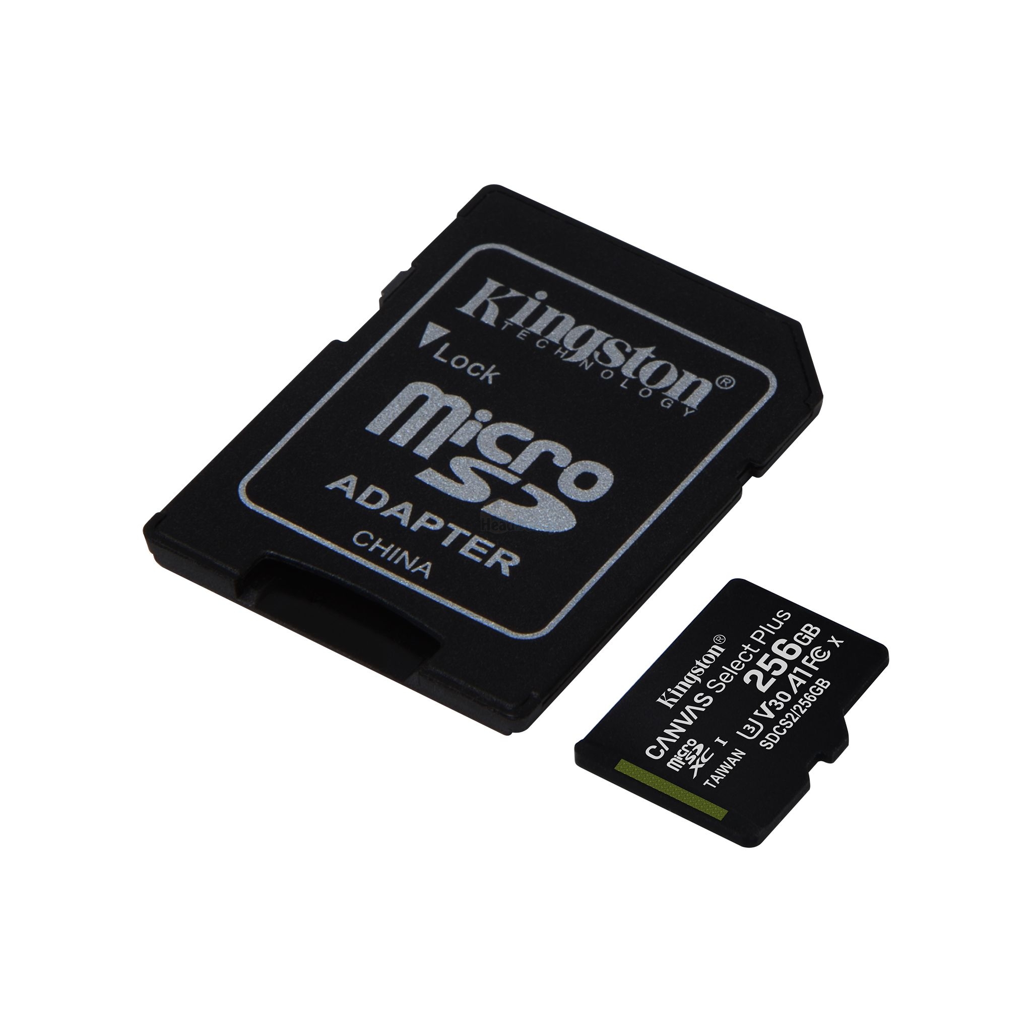 256GB Micro SD Card KINGSTON Canvas Select Plus SDCS2 (100MB/s.)