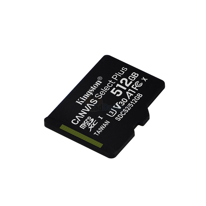 512GB Micro SD Card KINGSTON Canvas Select Plus SDCS2 (100MB/s.)