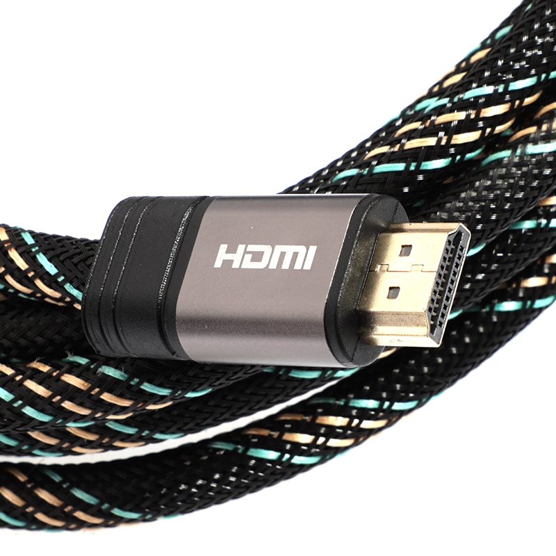 Cable HDTV 4K (V.2.0) M/M (3M) UNIFLEX สายถัก