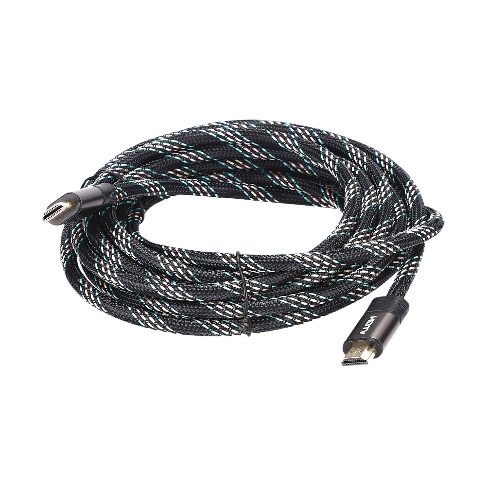 Cable HDTV 4K (V.2.0) M/M (5M) UNIFLEX สายถัก