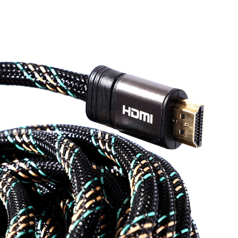 Cable HDMI 4K (V.2.0) M/M (15M) UNIFLEK สายถัก