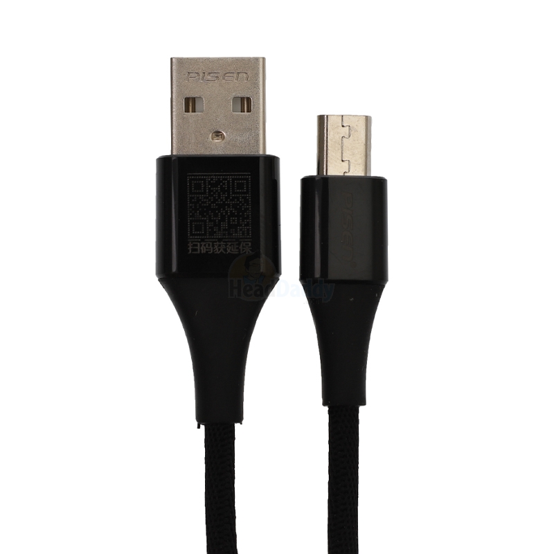1.2M Cable USB To Micro USB PISEN (MU18-1200) Black