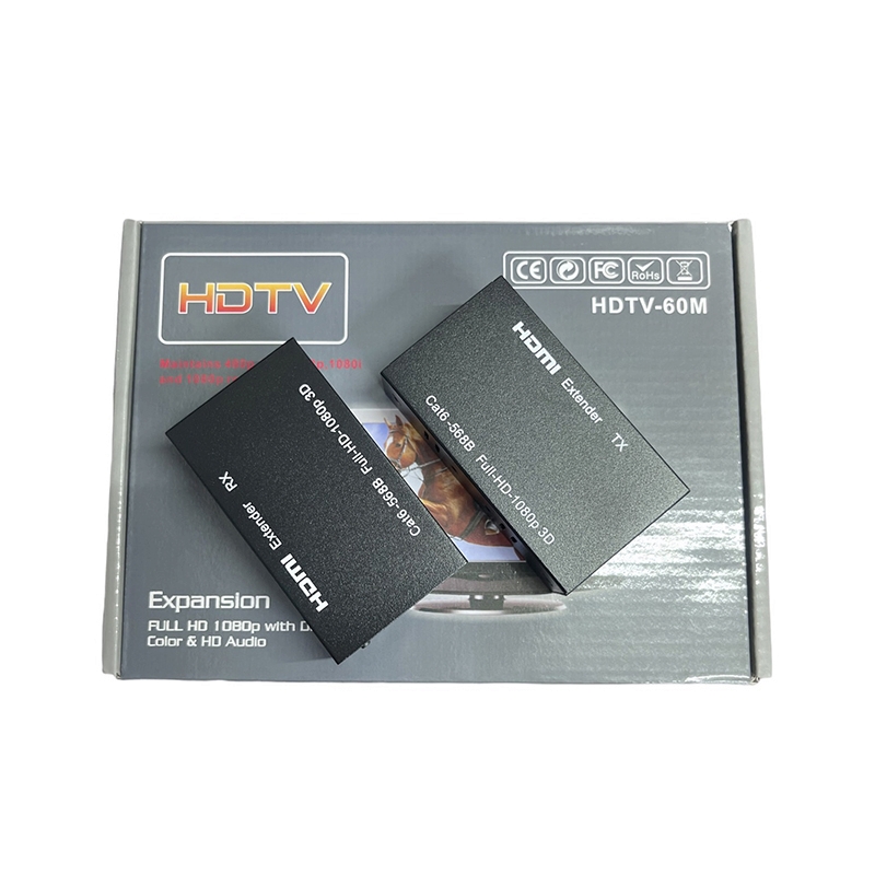 Converter HDMI Extender 60M By UTP CAT5e/6