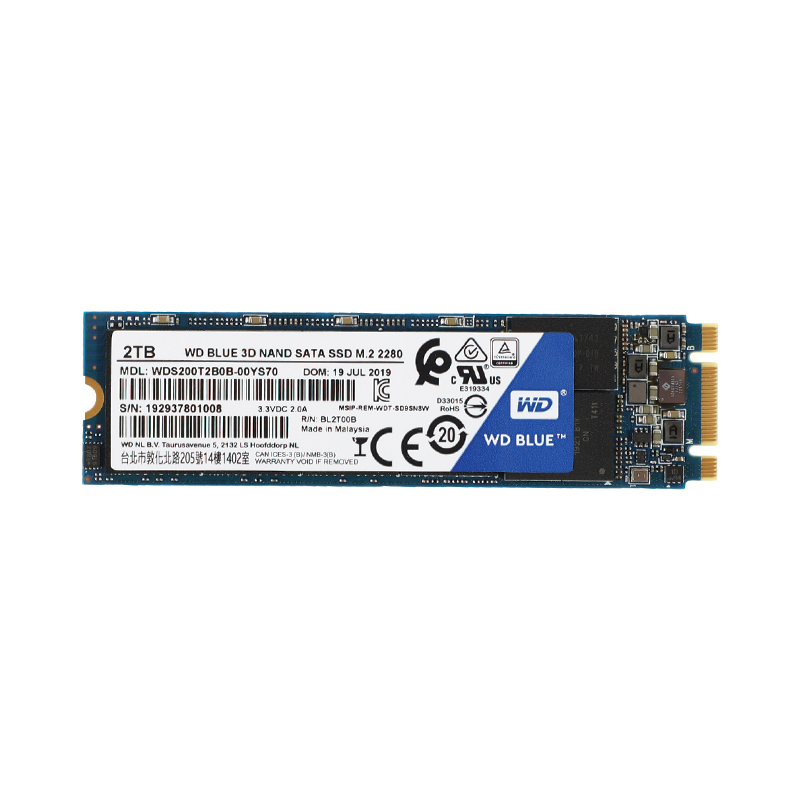 SSD M.2 SATA 2.TB (5Y) WD Blue ( WDS200T2B0B)