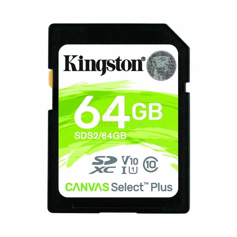 64GB SD Card KINGSTON Canvas Select Plus SDS2 (100MB/s,)