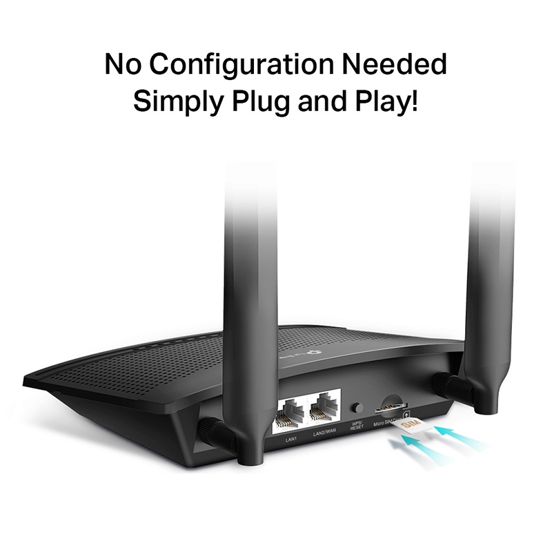 4G Router TP-LINK (TL-MR100) Wireless N300
