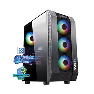 ATX CASE (NP) ITSONAS HYBRID RGB TG BLACK