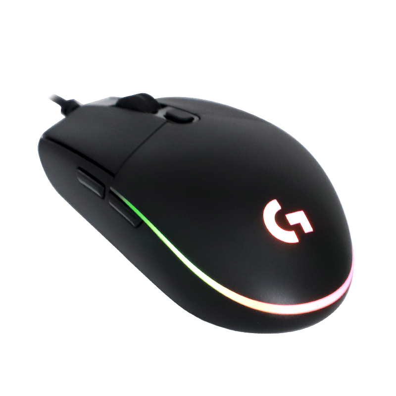 MOUSE LOGITECH G102 LIGHTSYNC GAMING BLACK (เมาส์สาย)