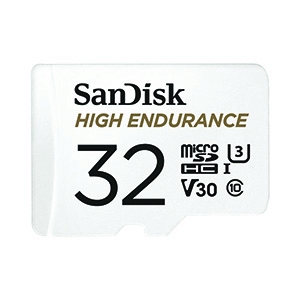 32GB Micro SD Card SANDISK High Endurance SDSQQNR-032G-GN6IA (100MB/s,)