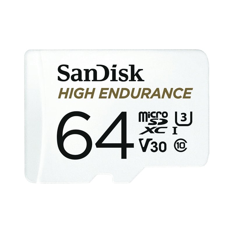 64GB Micro SD Card SANDISK Highe Endurance SDSQQNR-064G-GN6IA (100MB/s,)