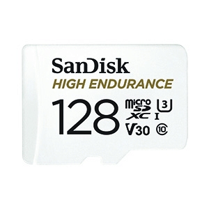 128GB Micro SD Card SANDISK High Endurance SDSQQNR-128G-GN6IA (100MB/s,)
