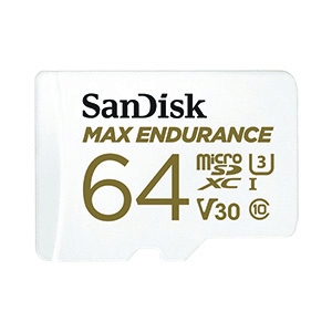 64GB Micro SD Card SANDISK Max Endurance SDSQQVR-064G-GN6IA (100MB/s,)