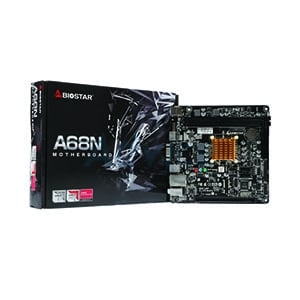 MAINBOARD BIOSTAR A68N-2100K + CPU AMD E1-6010 DDR3 (DUAL-CORE)