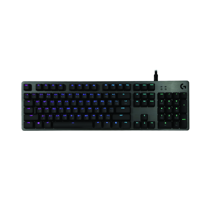 KEYBOARD LOGITECH G512 RGB (GX BLUE SWITCH คีย์บอร์ด)