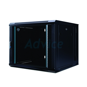 Wall Rack 12U (60 cm.) MAP (M1-60612GL) Black