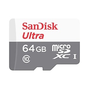 64GB Micro SD Card SANDISK Ultra SDSQUNR-064G-GN3MN (100MB/s,)